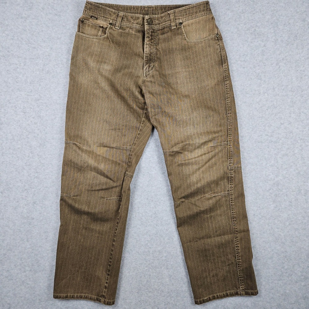 KUHL (Men's 36x32) Brown Pants Outdoor Hiking Utility Workwear Patina Dye